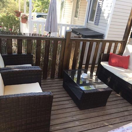 Mobilhome En Face Des Plages 히에레 외부 사진