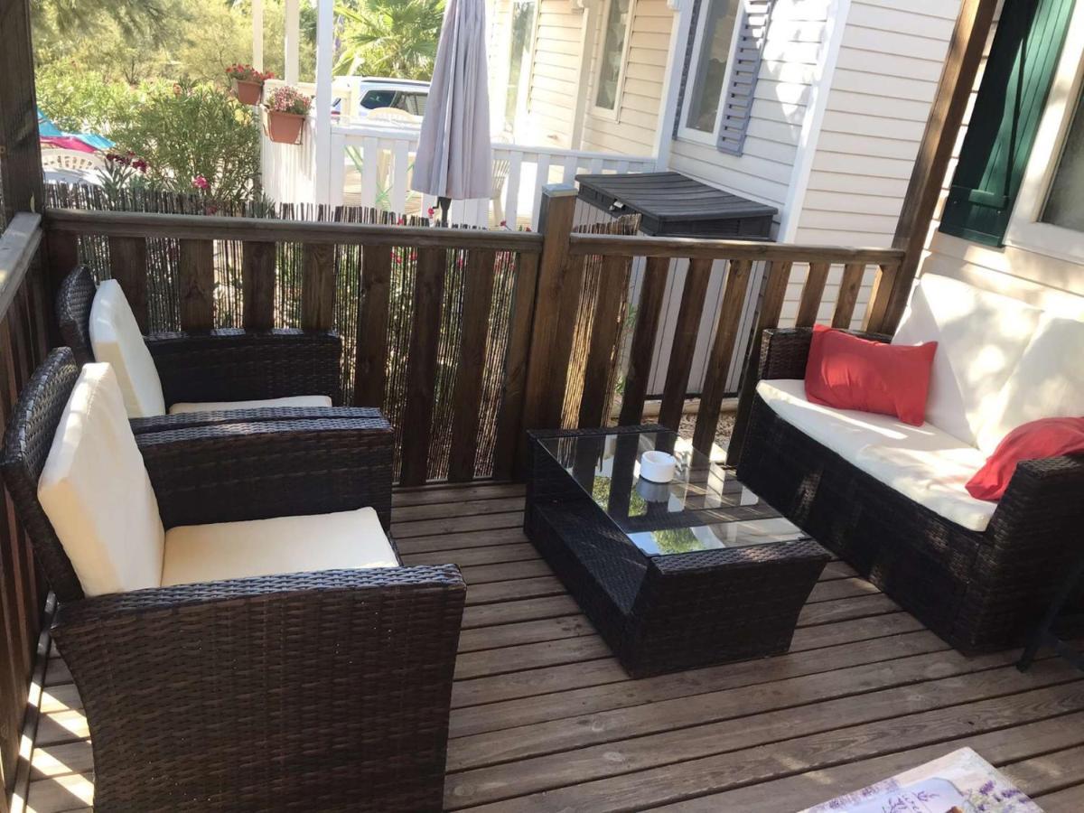 Mobilhome En Face Des Plages 히에레 외부 사진