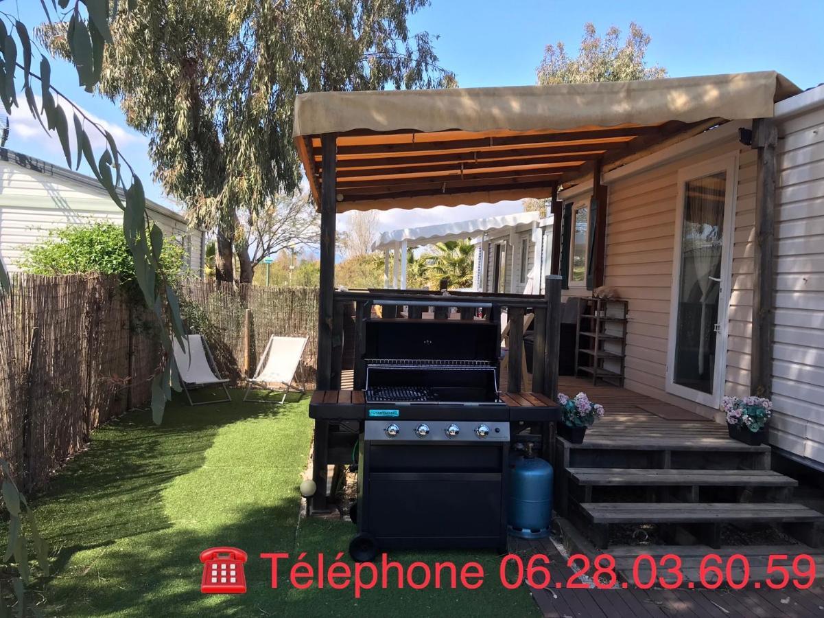 Mobilhome En Face Des Plages 히에레 외부 사진