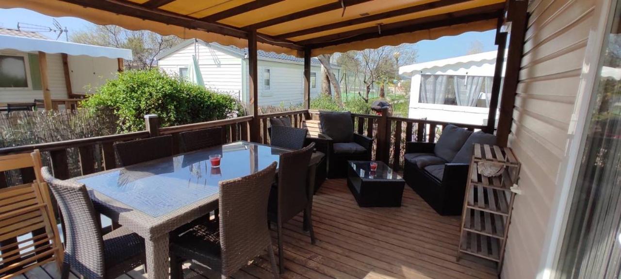 Mobilhome En Face Des Plages 히에레 외부 사진
